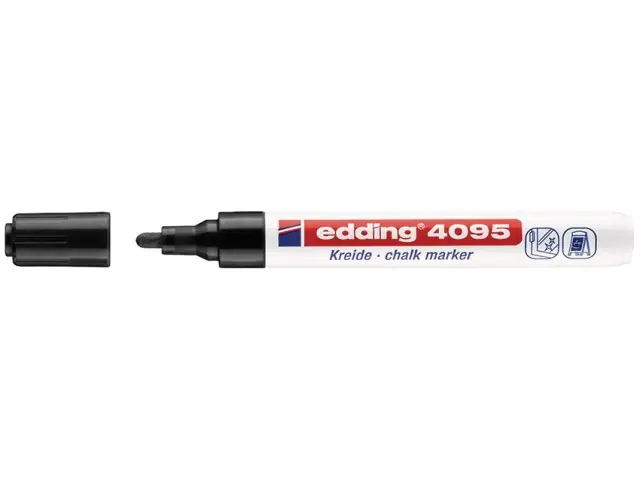 Preisreduziert Edding 4095 Kreidemarker schwarz