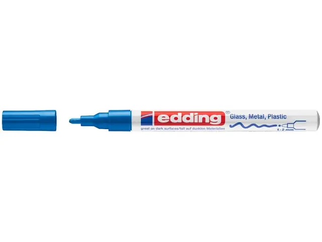 Edding 751 Glanzlackmarker blau Preisreduziert