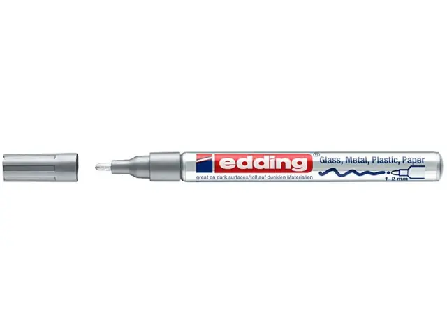 Rabatt Edding 751 Glanzlackmarker silber