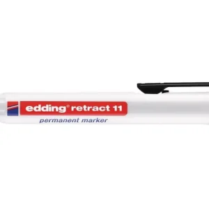 Edding retract 11 Permanentmarker schwarz Abverkauf