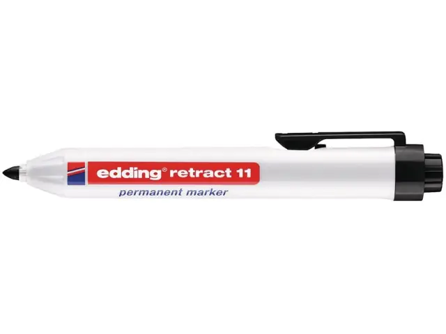 Edding retract 11 Permanentmarker schwarz Abverkauf