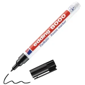 Edding 8000 Tiefkühlmarker 1er-Blister schwarz Zertifiziert