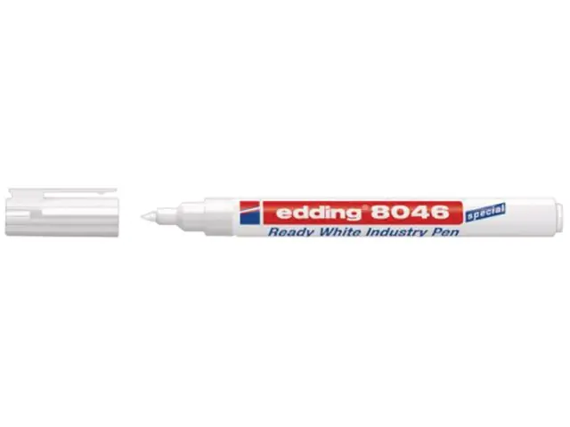 Edding 8046 Ready white industry pen permanent Schneller Versand