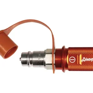 Ausverkauf KENNFIXX Griff Braun - montiert mit Stecker BG3 1/2"