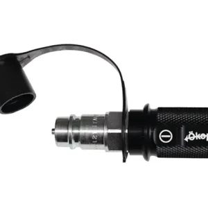 KENNFIXX Griff Schwarz - montiert mit Stecker BG3 1/2" Neu Im Sortiment