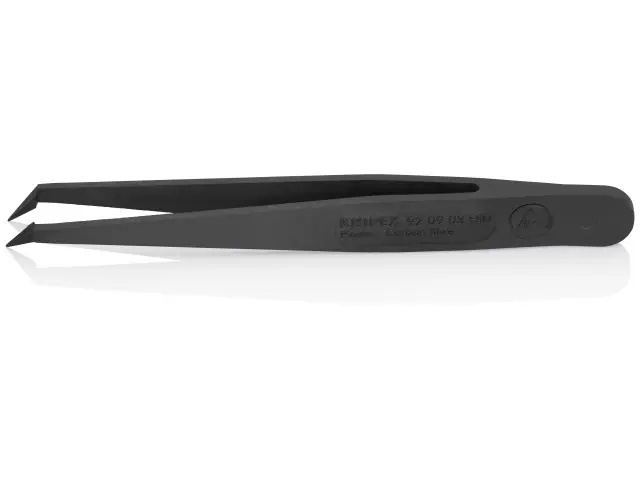 KNIPEX Kunststoffpinzette ESD, schwarz 92 09 03 ESD Expressversand