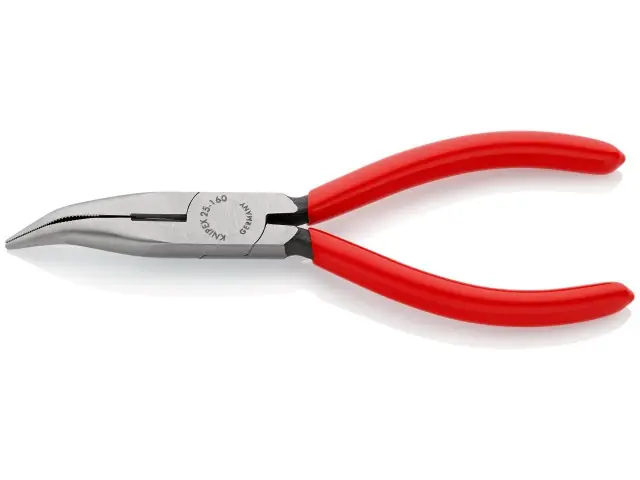 Jetzt Kaufen KNIPEX Flachrundzange mit Schneide 25 21 160