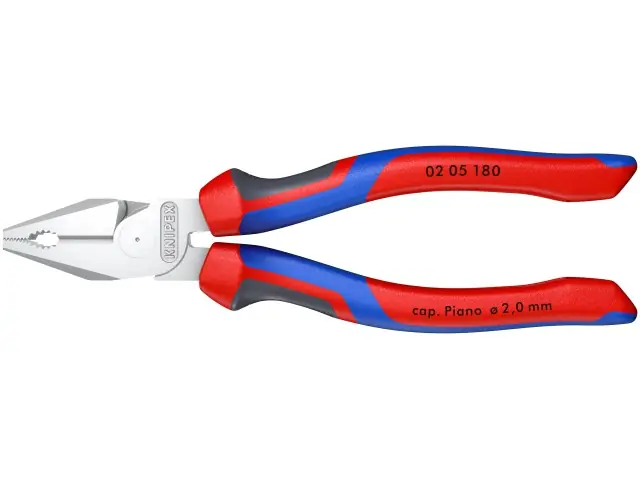 KNIPEX Kraft-Kombizange 02 05 180 Neue Kollektion