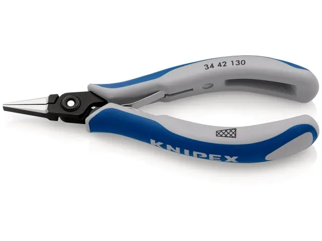 KNIPEX Praez.-Elektronikzange, flach 34 42 130 Sofort Bestellen