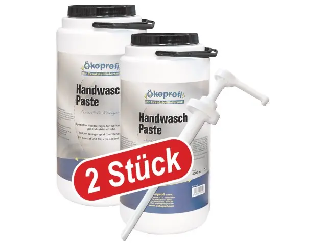 (2 Stk) Handreiniger 4 kg mit 1 Stk Dosierpumpe (66154) Super-Preis