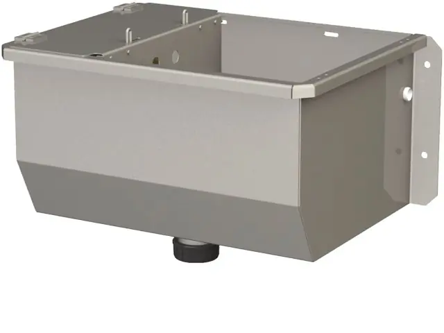 Neu Im Sortiment Edelstahl Trogtränke 35L, ohne Heizung, nachrüstbar