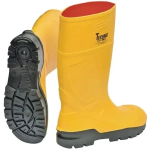 PU-Stiefel-Techno Gr. 47 gelb S5 Billig