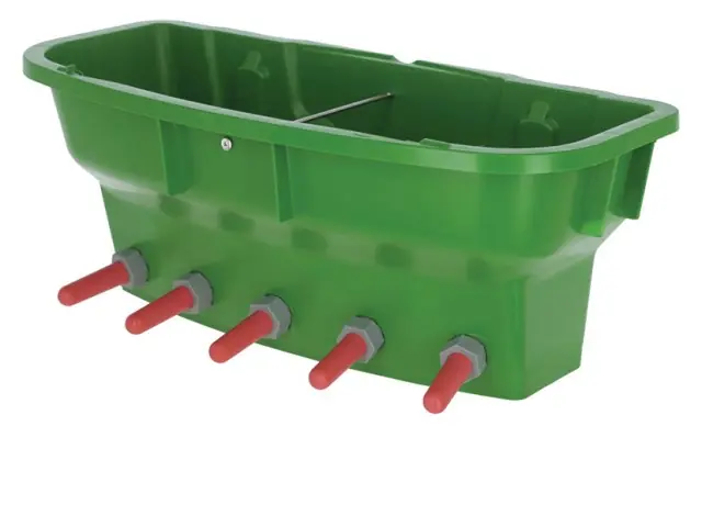 Kälbertränkewanne Multi Feeder, mit 5 Super-Saugern u. 5 Ventile Günstig