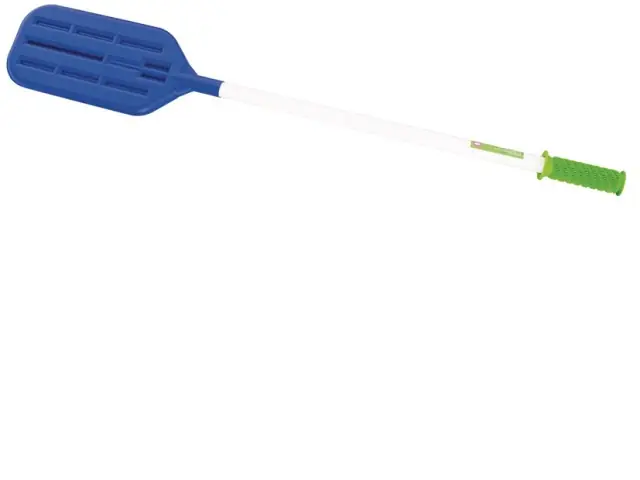Zertifiziert Schweine-Treibpaddel blau, 103 cm