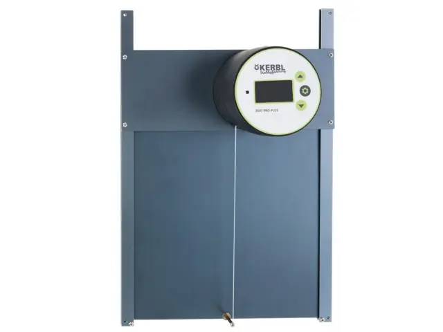 Autom. Hühnertür Komplettset Duo Pro Plus 25 x 28,5cm , grau Sale