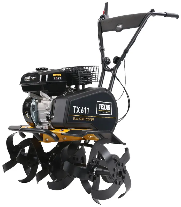 Meistverkauft Texas Motorhacke TX 611TG DUAL SHAFT