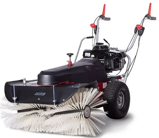 4F Schmutz- und Schneekehrmaschine GXV 160 Limpar 84 Pro mit Kehrbürstensatz Zertifiziert