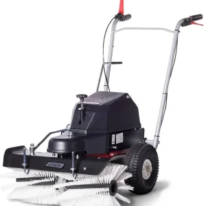 Markenprodukt 4F Schmutz- und Schneekehrmaschine Limpar Akku 26 mit Kehrbürstensatz