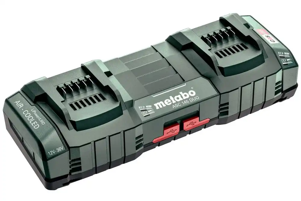 Versand Am Gleichen Tag Metabo Schnellladegerät ASC 145 DUO