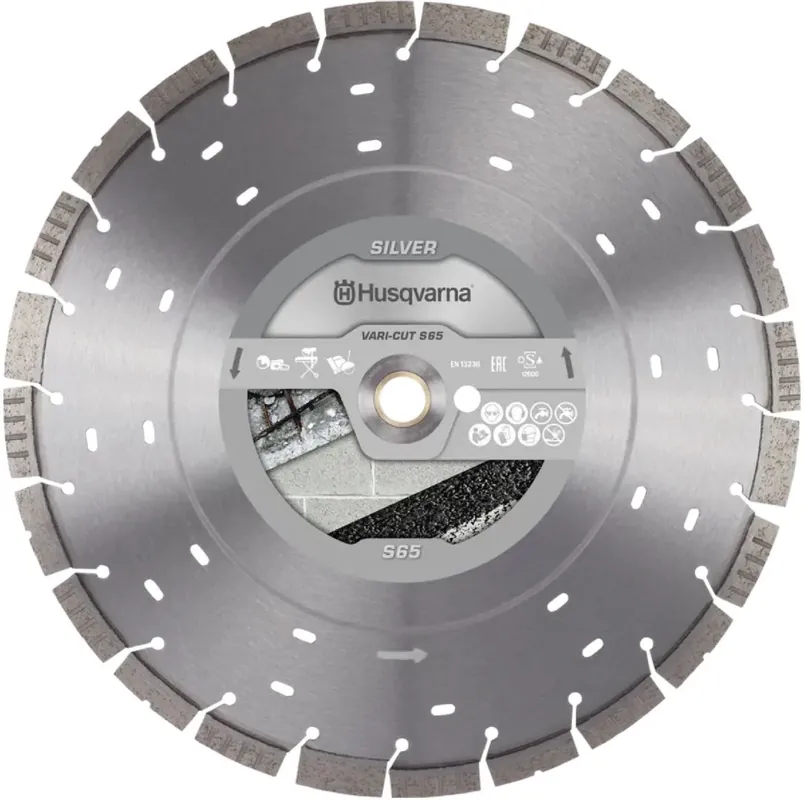 Husqvarna Trennscheibe VARI-CUT S65 350 12 25.4/20 Leistungsgrad Silber Sale