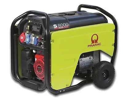 Pramac Benzin-Stromerzeuger S 8000 - PD652TH2Z0B Iso/Großtank Direkt Vom Hersteller