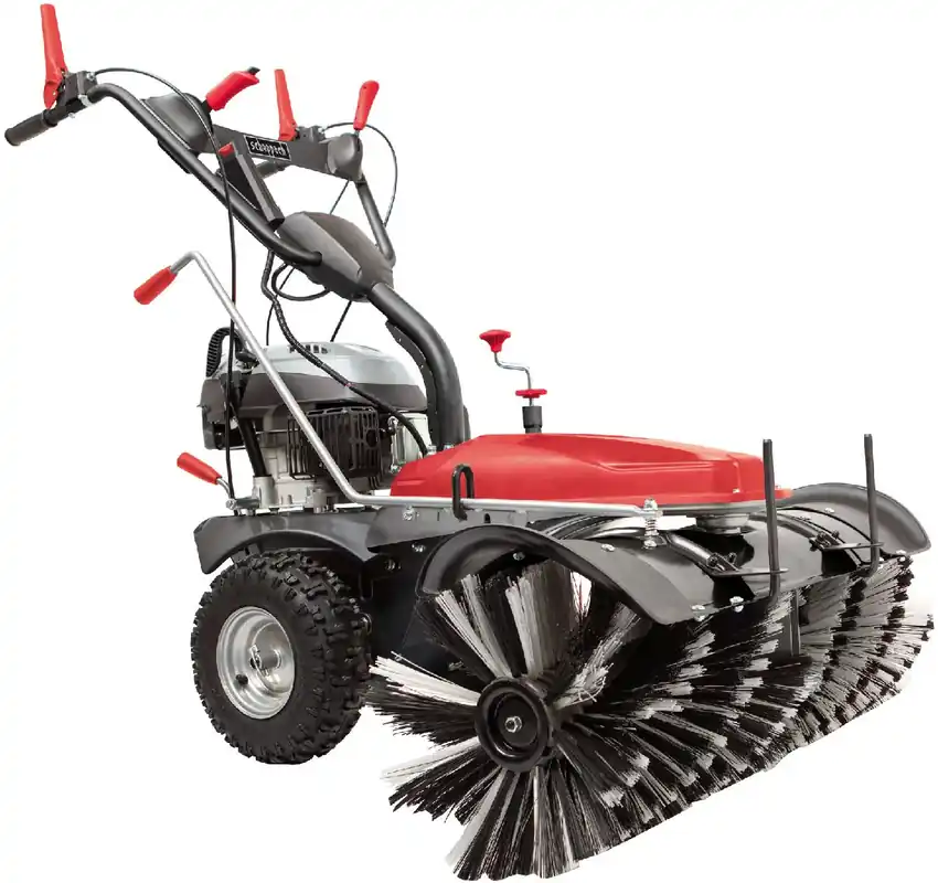 Sofort Bestellen Scheppach Schmutz- und Schneekehrmaschine SC2200PE mit Sammelbehälter und Schneeschild