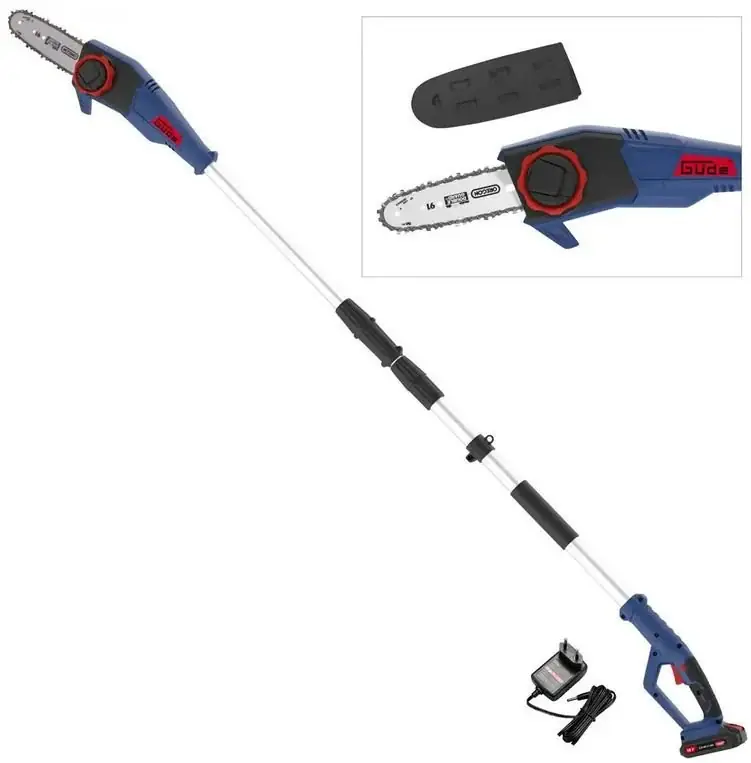 Mega-Angebot Güde Akku-Teleskop-Astkettensäge AST18-201-05 inkl. Akku und Ladegerät