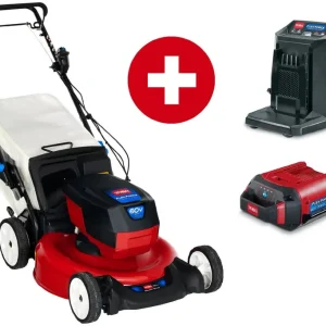 Toro Akku-Rasenmäher eRecycler eS52VST 52 cm Rasenmäher - Set mit 6 Ah Akku und Ladegerät Meistverkauft