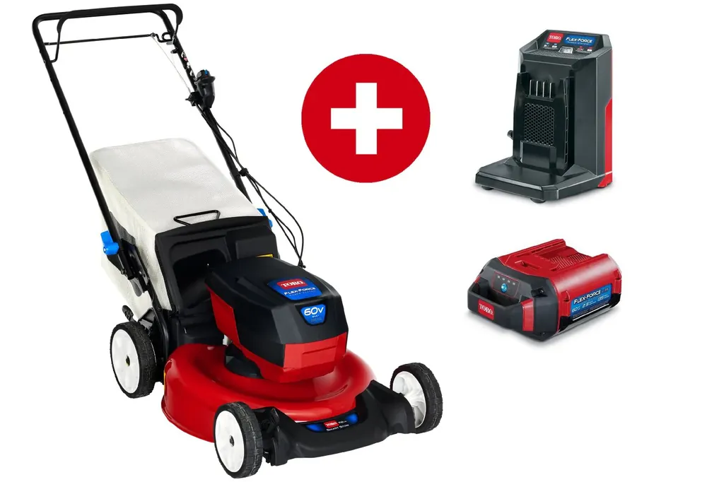 Toro Akku-Rasenmäher eRecycler eS52VST 52 cm Rasenmäher - Set mit 6 Ah Akku und Ladegerät Meistverkauft