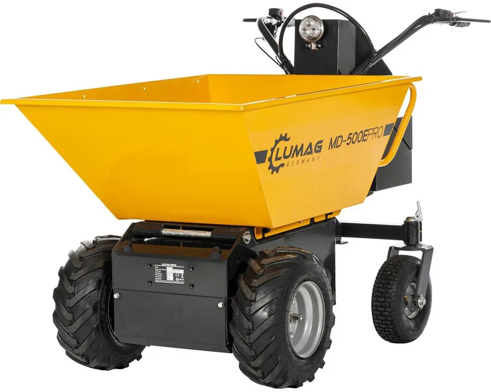 Lumag Elektro-Raddumper mit Akku MD-500E PROH - AKKU Neue Kollektion