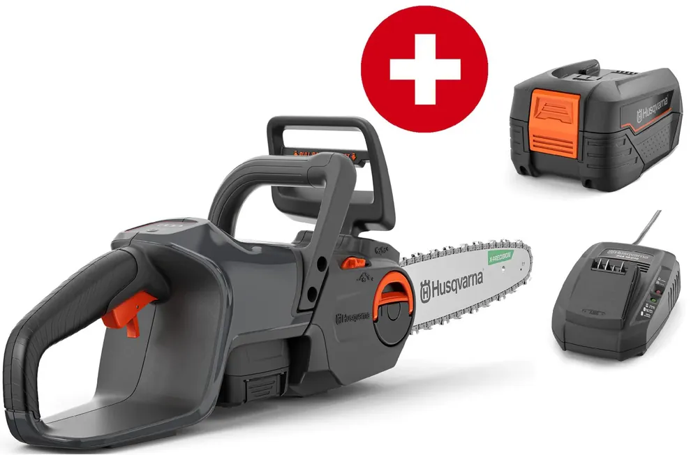 Must-Have Husqvarna Akku-Motorsäge Set Aspire C15X-P4A 10" - inkl. Akku B72 und Ladegerät C70