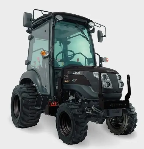 Solis Kompakttraktor 26 9+9 Panther in schwarz mit Kabine Grundmaschine ohne Bereifung Sonderangebot
