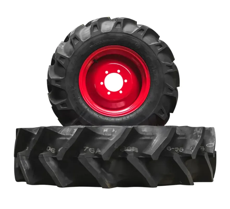 Tym Ackerstollenbereifung Diagonal vorne 8-16, hinten 12.4-24 passend für Tym Allrad-Kompakttraktor F25Rn Top-Angebot