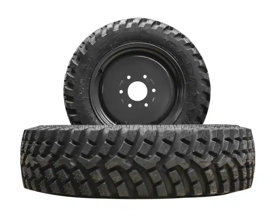 Tym Kommunalbereifung schmal vorne 200/70 R16, hinten 300/80 R24 passend für Tym Allrad-Kompakttraktor F25, F50, 5025, 6225 Saisonangebot