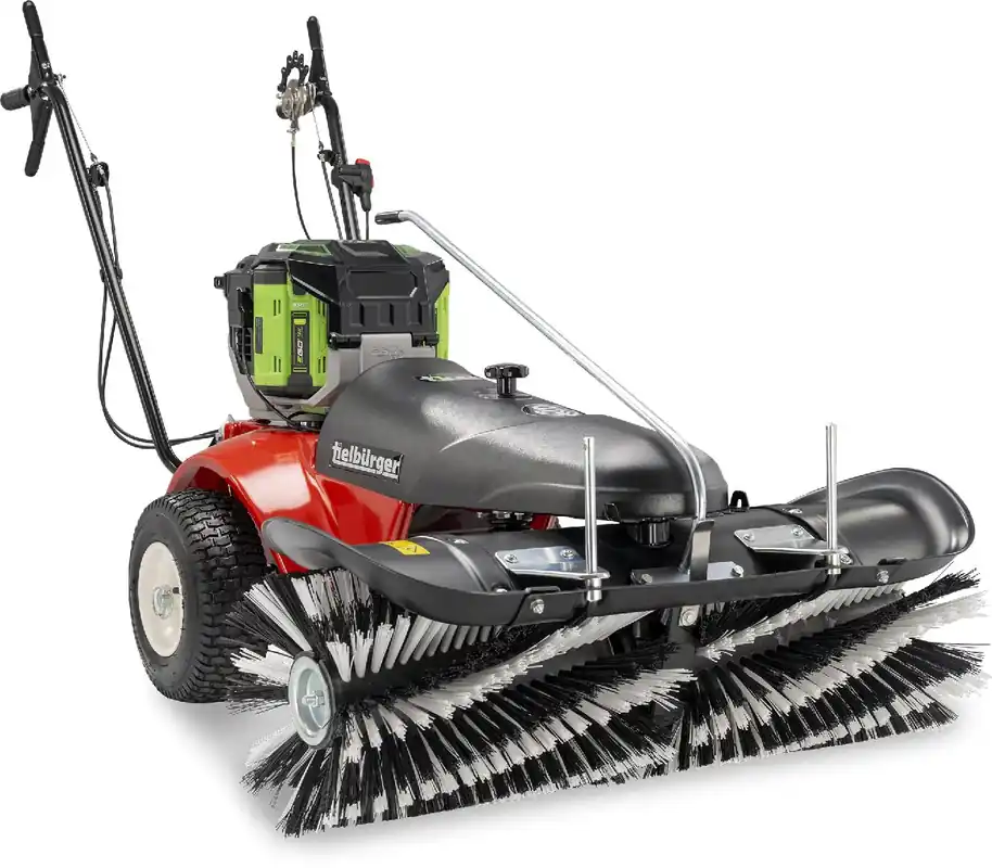 Mega-Angebot Tielbürger Schmutz- und Schneekehrmaschine tk48 EGO 56V ohne Akkus und Ladegerät