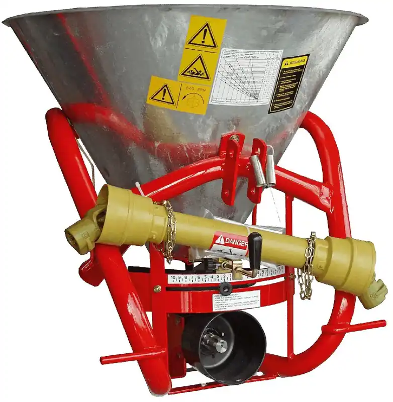 ERCO Aufsattel-Schleuderstreuer ASSP-250 Finale Aktion