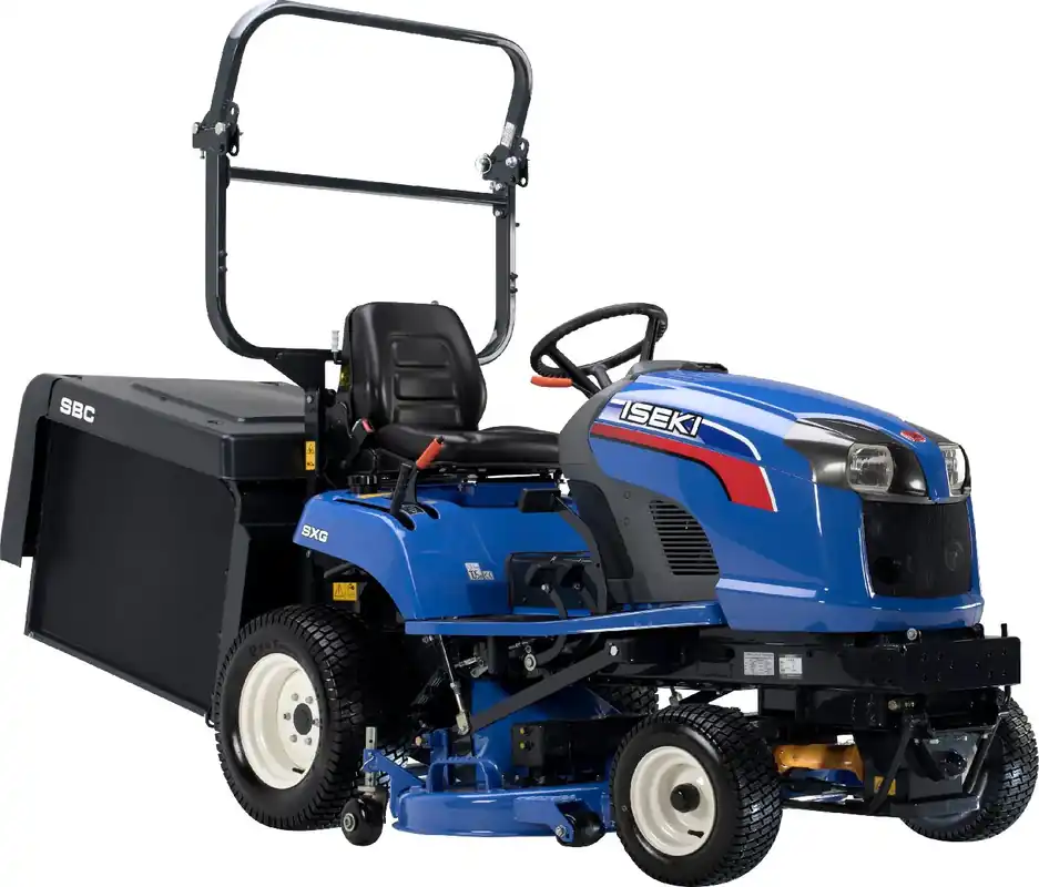 Top-Seller Iseki Diesel-Rasentraktor mit Aufnahme SXG 324 mit SCMB48 und SBC590