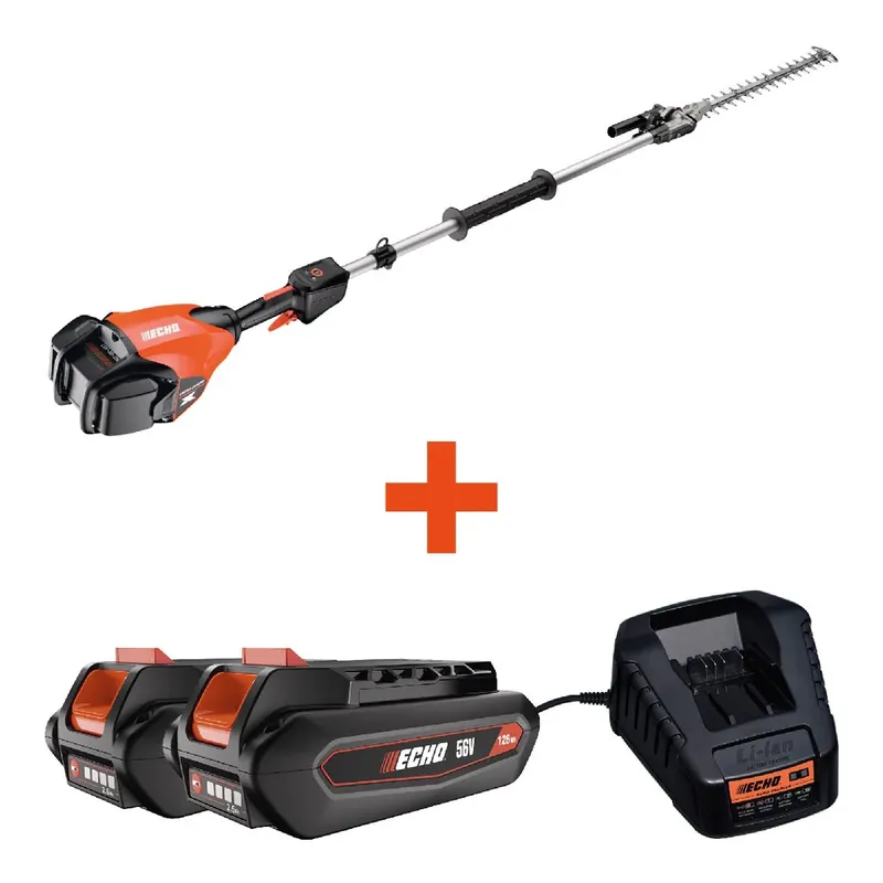 Must-Have ECHO Akku Stab-Heckenschere DHCAS-2600HD Set inkl. 2x 2,5Ah Akku & Schnellladegerät