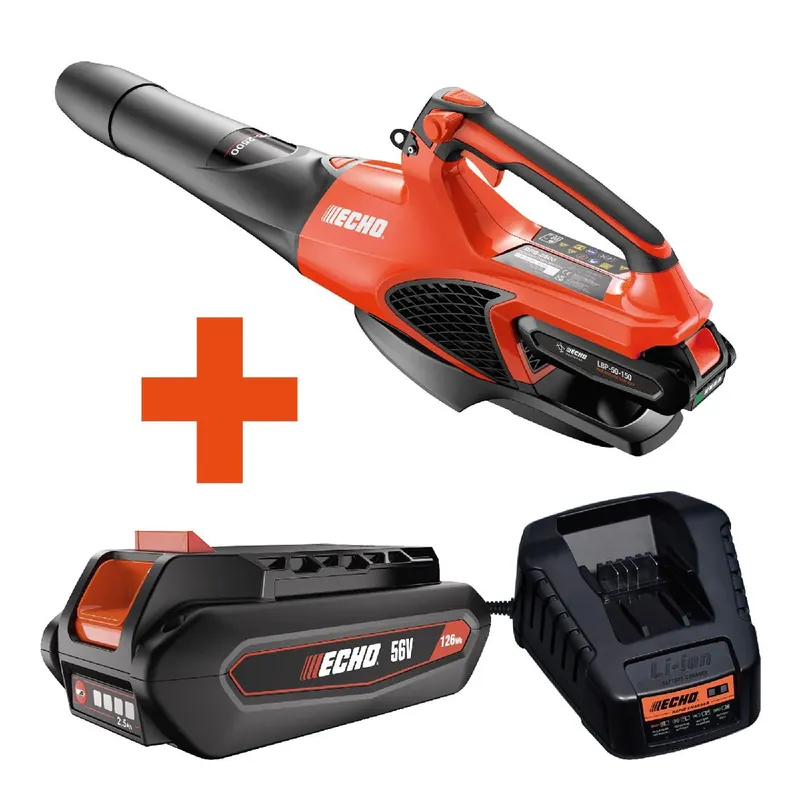 ECHO Akku-Laubbläser DPB-2500 Set inkl. 1x 2,5Ah Akku und Schnellladegerät Neu
