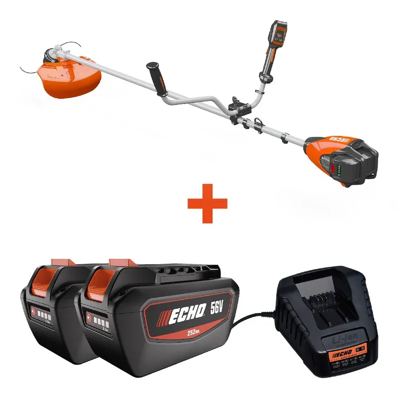Neue Ware ECHO Akku-Motorsense DSRM-2600U Set -inkl. 2x 5Ah Akku und Schnellladegerät