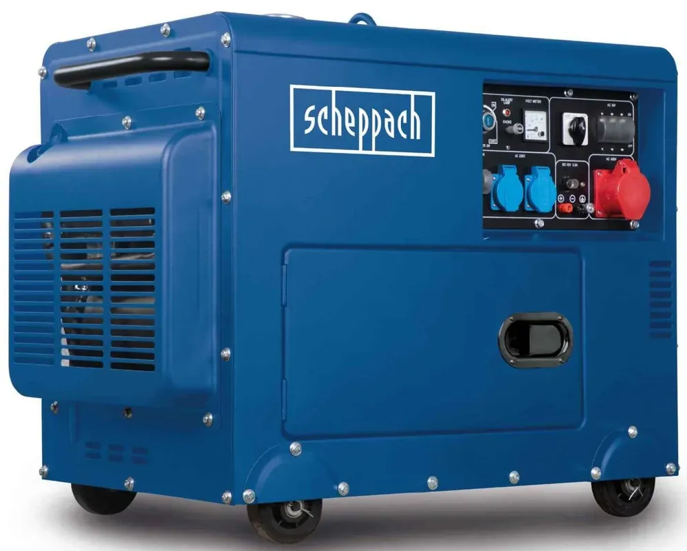 Wochenendangebot Scheppach Benzin-Stromerzeuger SG 5200D