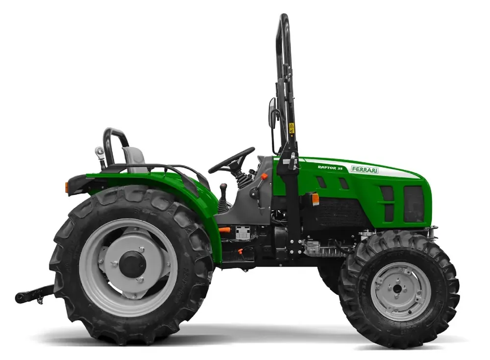 FERRARI Kompakttraktor Raptor 35 -Grundmaschine ohne Bereifung Nur Heute