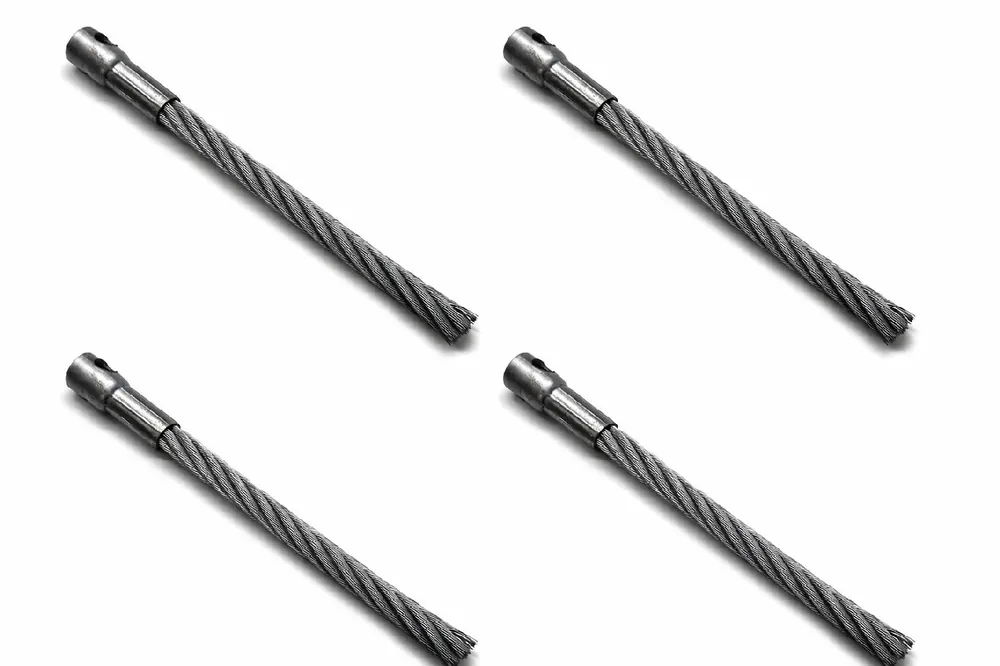 AS-Motor Zopfbürste hart, lang 4 Stück G07399004 Top-Seller