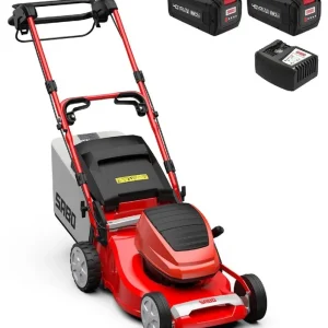Sabo Akku-Rasenmäher 43-Accu VARIO mit 2 x 8 Ah Akkus und Schnellladegerät Bestseller