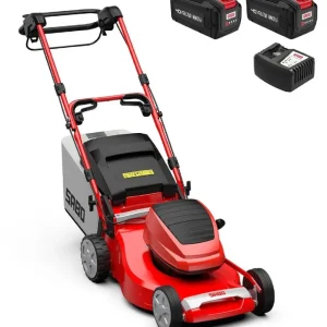 Sabo Akku-Rasenmäher 47-Accu VARIO mit 2 x 8 Ah Akku und Schnellladegerät Kracherpreis