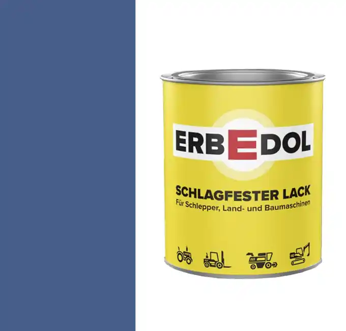 Kunstharzlack schlagfest Enzianblau, RAL 5010 Neue Kollektion