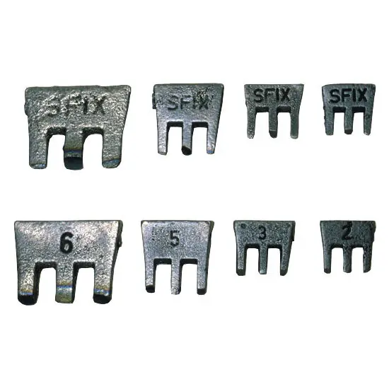 Beliebt Hammerkeil Temperguss, Gr. 5, 32 mm breit