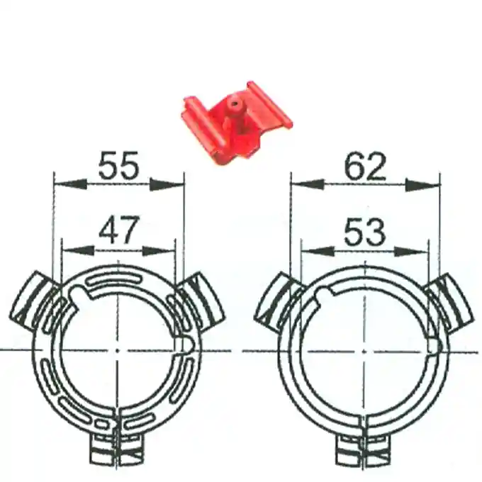 Geprüft Gleitring-Satz, p. f. Bypy-Wellen, BG A3, A4