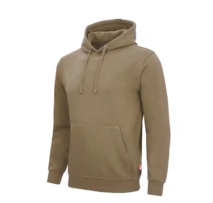 Markenware Kapuzenpullover Motion Tex Light, Khaki, Gr. L