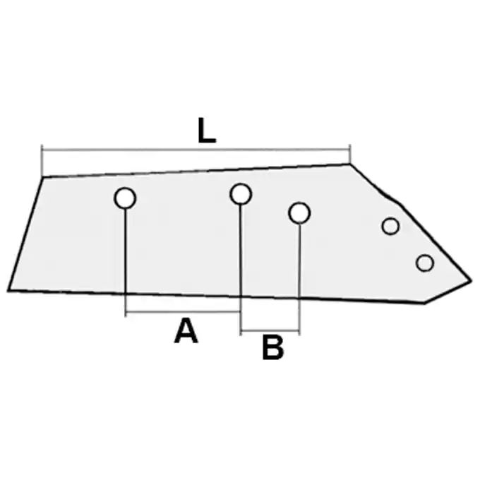 Wechselspitzenschar p. f. Rabe SSP-293 OS, rechts Mega-Angebot